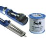 Kit Solda Fio Estanho 60x40 1,0 mm + Sugador Solda Alumínio - 1