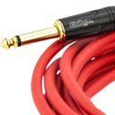 Ver imagem 5 de Cabo P10 para P10 Mono Profissional - Vermelho 2 Metros