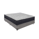 Ver imagem 1 de Conjunto Cama Box Casal Colchão Airtech D45 Extra Firme Cinza