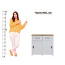Ver imagem 5 de Gabinete Armário Banheiro Ditália Bn-04 Cinza