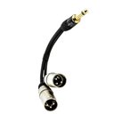 Ver imagem 6 de Cabo Adaptador P10 Mono para 2 Xlr Macho - 8 Metros