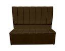Ver imagem 1 de Kit Cabeceira e Recamier Baú para Cama Box Casal Queen:marrom