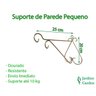 SUPORTE DE PAREDE PARA VASOS CORAÇÃO XAXIM PEQUENO 50 UND - 2
