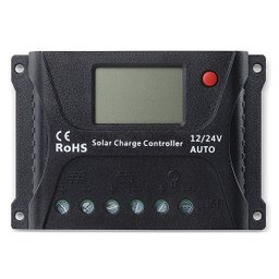Controlador de Carga Solar 10A PWM SR-HP2410 12V / 24V - 1