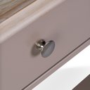 Ver imagem 6 de Aparador 2 Gavetas Tampo em Madeira Maciça Pés Torneados Louise