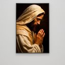 Ver imagem 6 de Quadro Decorativo Jesus Orando Sala Quarto Casa Escritório
