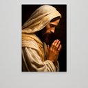Ver mais imagens de Quadro Decorativo Jesus Orando Sala Quarto Casa Escritório
