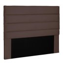 Ver imagem 1 de Cabeceira Estofada Box Casal King Size 195cm Suede Café