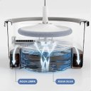 Ver imagem 6 de Esfregão Mop Giratório 360 com Balde Redondo Slim - Kit Completo
