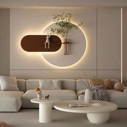 Quadro Decorativo Iluminação Led Lotus Decor Q10 Sala Hall Quarto - 1