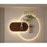 Quadro Decorativo Iluminação Led Lotus Decor Q10 Sala Hall Quarto - 2