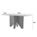 Ver imagem 2 de Mesa Evora 120 Mdf Canto Copo e com 4 Cadeiras Melissa Turim 07-naturalle-naturalle
