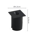 Ver imagem 3 de Balizador Nordecor Fery Embutir Quadrado Led Bivolt Preto 3000k Luz Amarela 2373