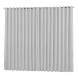 cortina para sala quarto tecido blackout branco 3,00x2,50 - 1