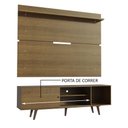 Ver imagem 5 de Rack Madesa Dubai e Painel para TV até 65 Polegadas com Pés Rustic Cor:Rustic