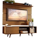 Ver imagem 2 de Rack Madesa Dubai e Painel para TV até 65 Polegadas com Pés Rustic Cor:Rustic
