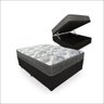 Cama Box Baú Viúva + Colchão de Molas Ensacadas Ortobom Iso Superpocket 128cm - 1