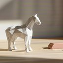 Ver imagem 3 de Cavalo Decorativo 20 Cm / Enfeite, Cavalinho - Toque 3d - Cor: Branco
