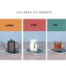 Aquecedor Elétrico de Mesa Mini Cooktop para Café, Água, Chá, Leite e Chocolate com Interruptor e Te - 7