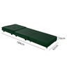 Puff Banqueta Dobrável Verde Vira Cama Solteiro para Sala Quarto Escritório - 3