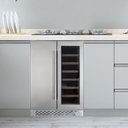Ver imagem 7 de Takywep Adega e Refrigerador Dual Zone 110l Aço Inox Prata