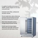 Ver imagem 4 de Takywep Adega e Refrigerador Dual Zone 110l Aço Inox Prata