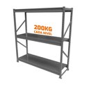Ver imagem 2 de Mini Porta Pallet Slim Inicial Comercial 1,80x0,60x2m Estante de Armazenagem com Plano