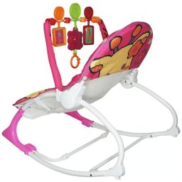 Cadeira Cadeirinha Bebê Descanso Vibratória Musical com Balanço Menina Menino Importway BW-046 - Ros - 5
