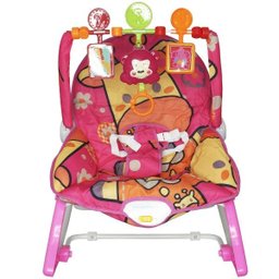 Cadeira Cadeirinha Bebê Descanso Vibratória Musical com Balanço Menina Menino Importway BW-046 - Ros - 2