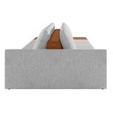 Ver imagem 5 de Sofá Ilha 4 Lugares Living 512cm Modulado para Sala Lary Linho Cinza K01 - D'Rossi
