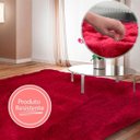 Ver imagem 2 de Tapete Muito Peludo Aconchego 2,00Mx2,50M Vermelho Casa Dona