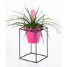 Suporte de vaso quadrado M - Soluza - Preto - 1