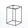 Suporte de vaso quadrado M - Soluza - Preto - 2