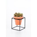 Ver imagem 3 de Suporte de vaso quadrado P - Soluza - Preto