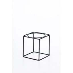 Suporte de vaso quadrado P - Soluza - Preto - 4