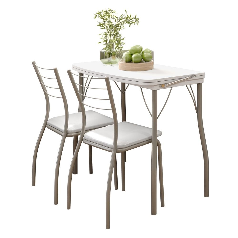Conjunto Sala de Jantar Tallim com Mesa e 2 Cadeiras 2999 Carraro - 3