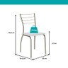 Conjunto Sala de Jantar Tallim com Mesa e 2 Cadeiras 2999 Carraro - 5
