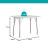 Conjunto Sala de Jantar Tallim com Mesa e 2 Cadeiras 2999 Carraro - 4