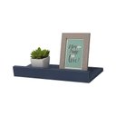 Ver imagem 2 de Kit 4 Prateleiras Porta Quadros 40 X 10cm Azul Suporte Invisível