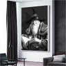 Quadro Arquétipo do Mago Preto e Branco:120x80 cm/PRETA - 8