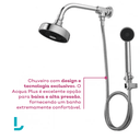 Ver imagem 3 de Kit de Chuveiro com Desviador e Ducha Manual 1990.c.std.kit