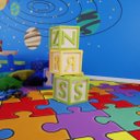 Ver imagem 4 de Piso Vinilico em Manta Semi-brilhoso Ambiente Infantil 2,5mm Quebra-cabeça 50m²