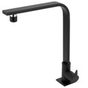 Ver imagem 1 de Torneira Cozinha Quadrada Preto/black Ar. Articulado Metal