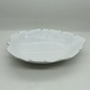 Ver imagem 1 de Prato Decorativo de Ceramica Banana Leaf Branco 4510 Lyor