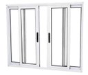 Ver imagem 1 de Janela de Alumínio Branco Vitro 4 Folhas 100 x 100 Linha 25 sem Grade