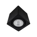 Ver imagem 1 de Spot Sobrepor 2390 Direcionável Quadrado 7x7cm Gu10 p/ Dicroica Par16 Preto