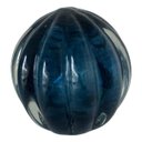 Ver imagem 3 de Esfera Murano Azul Petróleo - Tamanho m 10 x 10 cm | Casa Del Grande