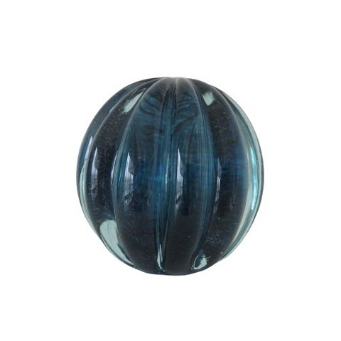 Esfera Murano Azul Petróleo - Tamanho m 10 x 10 cm | Casa Del Grande