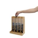 Ver imagem 3 de Porta cápsulas universal vertical de bambu - Oikos