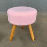 Puf, Puff Para Sala Pé Palito Rosinha/rosa 50 Cm Altura - 5